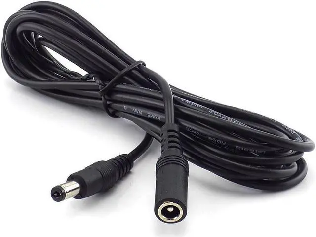 Alt view image 4 of 6 - DC Cable Extension Power Extend Cord 12V DC 5.5mmx2.1mm Connector Wire For LED Strip CCTV Camera(1.5m)