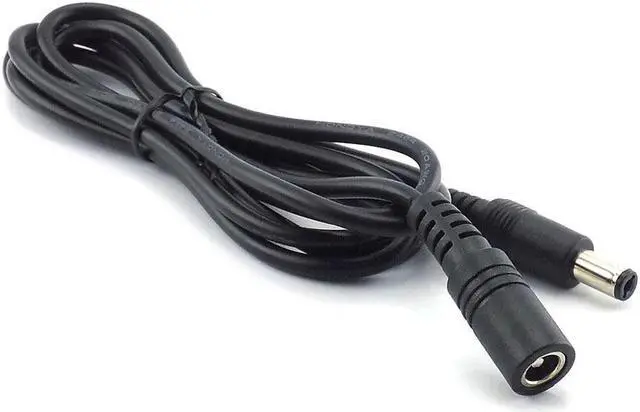 Alt view image 6 of 6 - DC Cable Extension Power Extend Cord 12V DC 5.5mmx2.1mm Connector Wire For LED Strip CCTV Camera(1.5m)