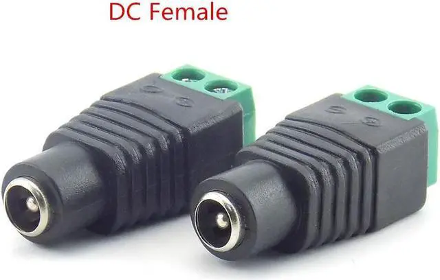 Alt view image 5 of 6 - 12V DC Male DC Female Plug BNC Male Connector Plug CCTV DC Power Cable 2.1 x 5.5mm BNC Adapter for Led Strip Light 1/2/10pcs(1pc DC Male)