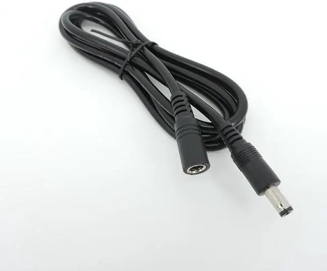 Alt view image 6 of 6 - DC Female to Male Plug Extension connector Cable 0.5/1.5m/2M/3/5m/10m 2.1mmx5.5mm for 12V Power Adapter Cord CCTV Camera Strip L(0.5M)