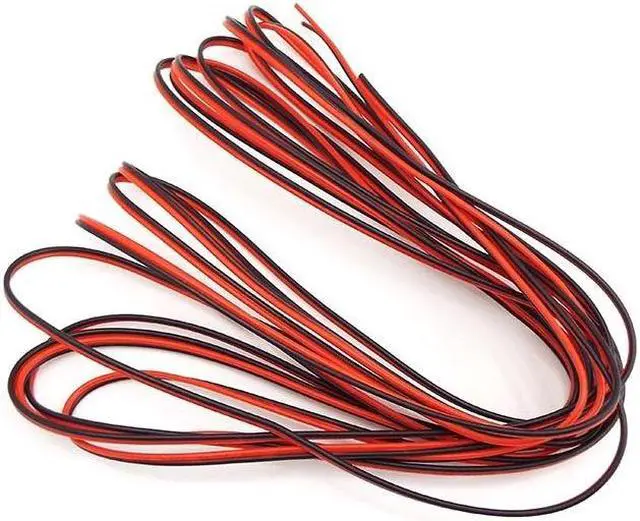 Alt view image 3 of 6 - 22awg Wire 2pin Tinned Copper Insulated PVC Wired Wire power  supply Cable For CCTV LED Strip Lighting connector(10M)