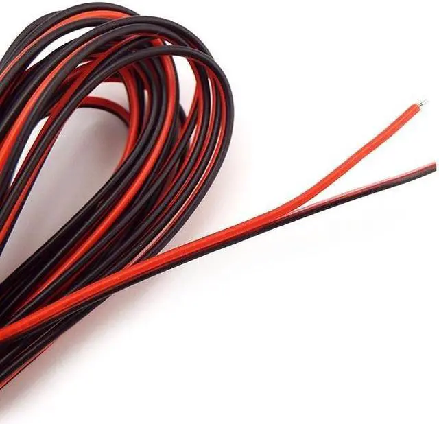 Alt view image 6 of 6 - 22awg Wire 2pin Tinned Copper Insulated PVC Wired Wire power  supply Cable For CCTV LED Strip Lighting connector(10M)