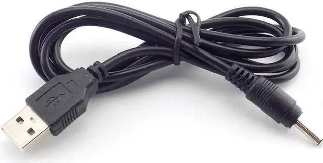 Alt view image 2 of 6 - 3.5mm Mirco USB Charger Cable DC Power Supply Adapter Charger Flashlight Head lamp Torch light 18650 Rechargeable Battery L19(0.3m)
