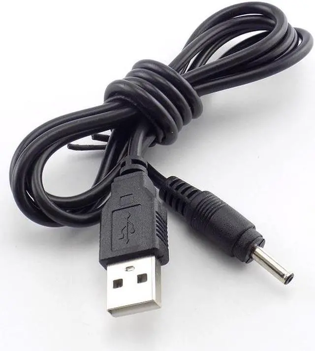Alt view image 4 of 6 - 3.5mm Mirco USB Charger Cable DC Power Supply Adapter Charger Flashlight Head lamp Torch light 18650 Rechargeable Battery L19(0.3m)