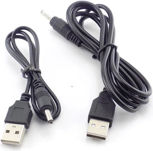 Alt view image 3 of 6 - 3.5mm Mirco USB Charger Cable DC Power Supply Adapter Charger Flashlight Head lamp Torch light 18650 Rechargeable Battery L19(0.3m)