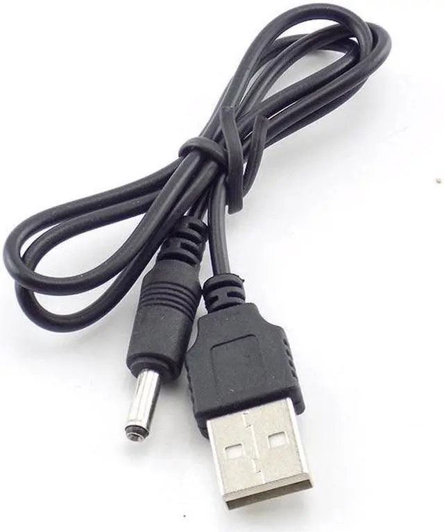 Alt view image 5 of 6 - 3.5mm Mirco USB Charger Cable DC Power Supply Adapter Charger Flashlight Head lamp Torch light 18650 Rechargeable Battery L19(0.3m)