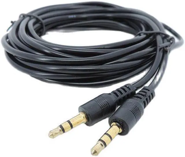 Alt view image 4 of 6 - 10m 20m 3.5mm 3pole Audio Male to male Female Jack Plug Stereo Aux Extension connector Cable Cord for Headphone Earphone L1 (Male to Male)
(15m)