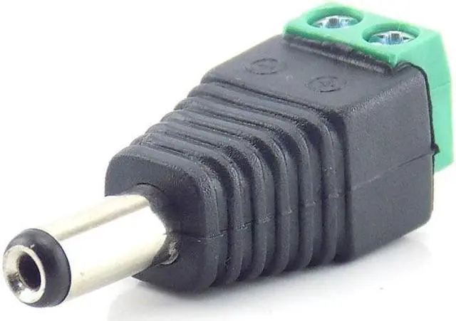 Alt view image 6 of 6 - 20pcs 5.5x2.1mm DC Male Plug Connector Adapter Power Supply For Cctv Camera Security System Video Accessories led strip L19