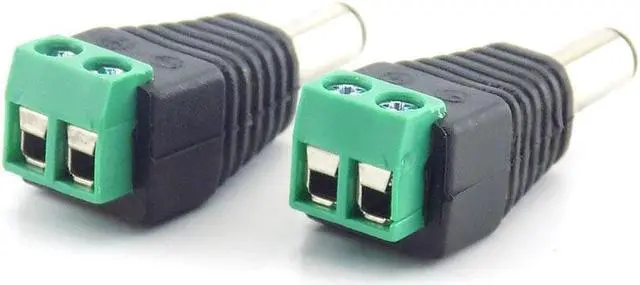 Alt view image 4 of 6 - 20pcs 5.5x2.1mm DC Male Plug Connector Adapter Power Supply For Cctv Camera Security System Video Accessories led strip L19