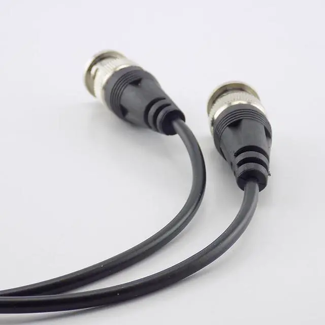 Alt view image 4 of 6 - DC Power Pigtail Cable BNC Female Connector to Female Adapter CCTV Line BNC Connectors Wire for CCTV Camera Security System