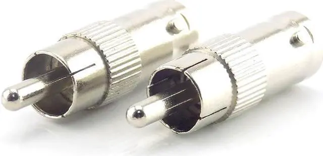 Alt view image 6 of 6 - 2/5/10Pcs BNC Female To RCA AV Male Connector RCA BNC Splitter Plug Adapter For CCTV Security Camera Surveillance Video