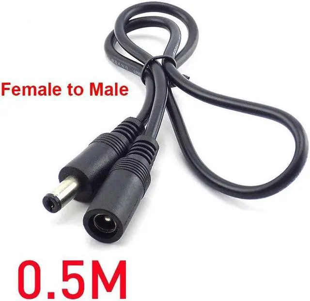 Alt view image 5 of 6 - 2.1x5.5mm CCTV Security Camera 1 DC Female To 2/3/4/5/6/8 Male Plug Power Cord Adapter Connector Cable Splitter for LED Strip(1 to 2 short)