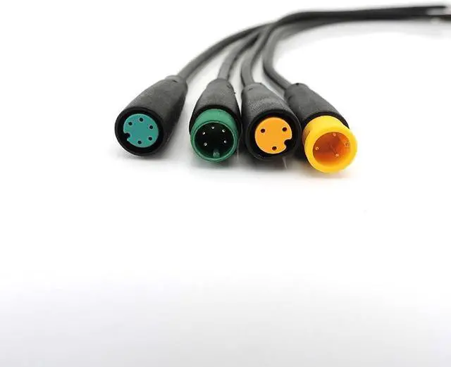 Alt view image 2 of 6 - M8 2 3 4 5 6 Pin Electric Joint Plug Connector Wiring Line Scooter Brake Cable Signal Connecting Sensor 20CM L1