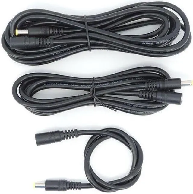 Alt view image 5 of 6 - 0.5/3/1.5m DC male to male female power supply connector Extension Cable 18awg wire Adapter 19v 24v for strip camera 5.5X2.5mm L(male to male)
(0.5M)