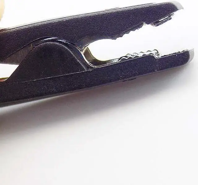 Alt view image 5 of 6 - Banana plug 2mm Connector Cable Crocodile Insulated Alligator Clip Test Probes Adapter Multimeter Alligator Pen Female Test