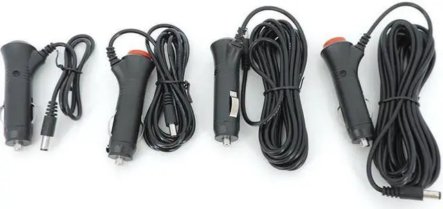 Alt view image 3 of 6 - DC 12V 24V Car Adapter Charger Lighter Power extension cable Plug Cord Switch For Car Monitor Camera 2.1x5.5mm L1(5m)