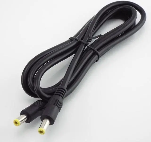 Alt view image 3 of 6 - 0.5/1.5/3M DC 12V 10A Power Supply Splitter Male To Male Connector 5.5mm*2.5mm Plug Power Adapter Extension Cable(1.5m)