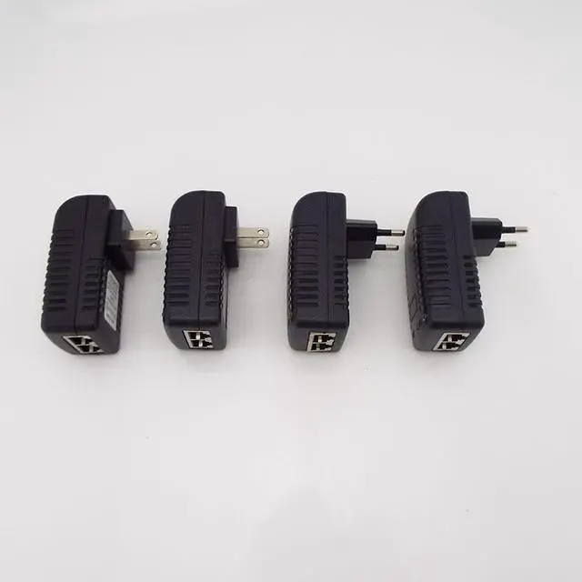 Alt view image 3 of 6 - POE Injector Ethernet DC12V 48V 15V 1A 12V 2A 24V 1A 24W CCTV Power Supply Adapter Switch for IP camera POE EU Wireless Bridge(24V 1A US Plug)
