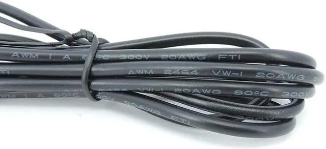Alt view image 6 of 6 - 5pcs 1/3/5/10 Meter DC Male Female 3.5mm x 1.35mm Power Connector charging Cable Extension Cord Adapter for CCTV Camera L1(3M 5pcs)