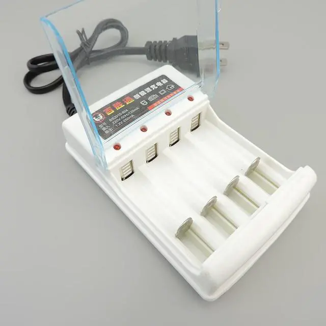 Alt view image 5 of 6 - 4-slots Charger AA/AAA Ni-cd Fast Charging Rechargeable Smart Battery Charger US/EU Plug For 1.2V Separate Charging L1