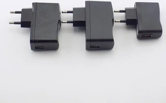 Alt view image 3 of 6 - AC 110V-240V  to DC 5V 0.5A 1A 2A 3A USB to Euro Plug Adapter USB Charger Power Supply Universal Travel Charging(EU(5V 1A)