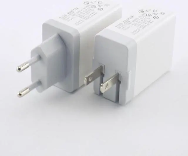 Alt view image 2 of 6 - QC 3.0 Quick Charge Portable 3 Ports USB Charger Power Supply Adapter Bank Phone Wall Desktop Charging EU US Plug L1