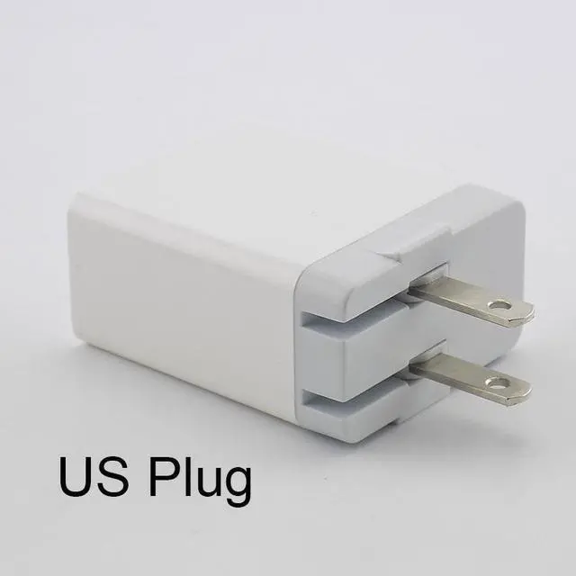 Alt view image 6 of 6 - QC 3.0 Quick Charge Portable 3 Ports USB Charger Power Supply Adapter Bank Phone Wall Desktop Charging EU US Plug L1