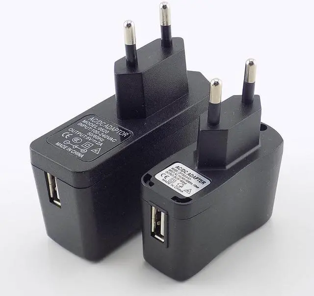 Alt view image 6 of 6 - DC 5V 1A/2A/3A AC to DC 100V 240V Power Adapter Micro USB Port Converter Charger for LED Strip Lamp Light Charging US/EU/AU (US Plug)(5V 2A)
