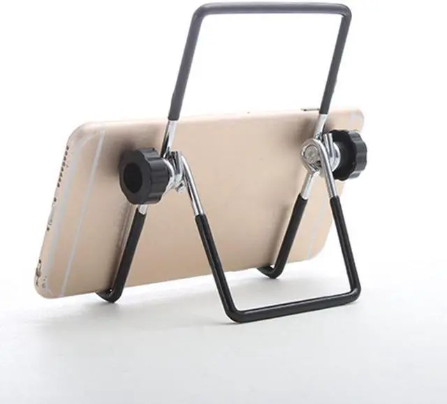 Alt view image 4 of 6 - Black Steel Sprouting Stands Foldable and Non-slip Scaffolds Mason Jar Seed Sprouting Lid for Mason Jar and Phone Tablet (Big)