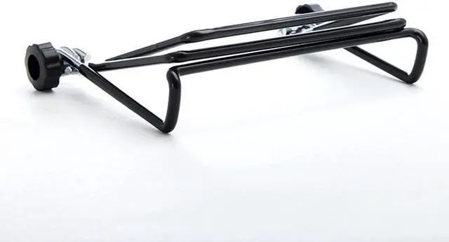 Alt view image 5 of 6 - Black Steel Sprouting Stands Foldable and Non-slip Scaffolds Mason Jar Seed Sprouting Lid for Mason Jar and Phone Tablet (Big)