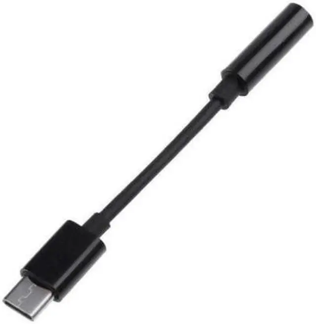 Alt view image 3 of 6 - Type C to 3.5mm Jack Aux Audio Extension Cord Usb C To 3.5MM Headphone Earphone Connector Adapter Cable L1 White