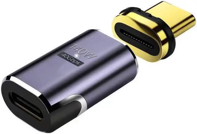 Main image of 140W USB4.0 Magnetic Adapter USB C To Type C 40Gbps Fast Charging Magnet Converter Cable Connector 8K@60Hz USB Type C Adapter(3)