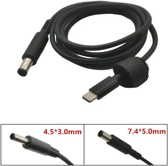 Main image of USB Type C PD Converter Universal Laptop Charging Cable Cord Dc Power Adapter for Dell-Notebook Power Supply Cable 1.5m(7.4x5.0mm)