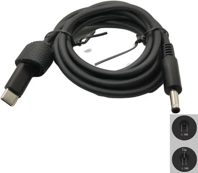 Alt view image 3 of 4 - USB Type C PD Converter Universal Laptop Charging Cable Cord Dc Power Adapter for Dell-Notebook Power Supply Cable 1.5m(7.4x5.0mm)