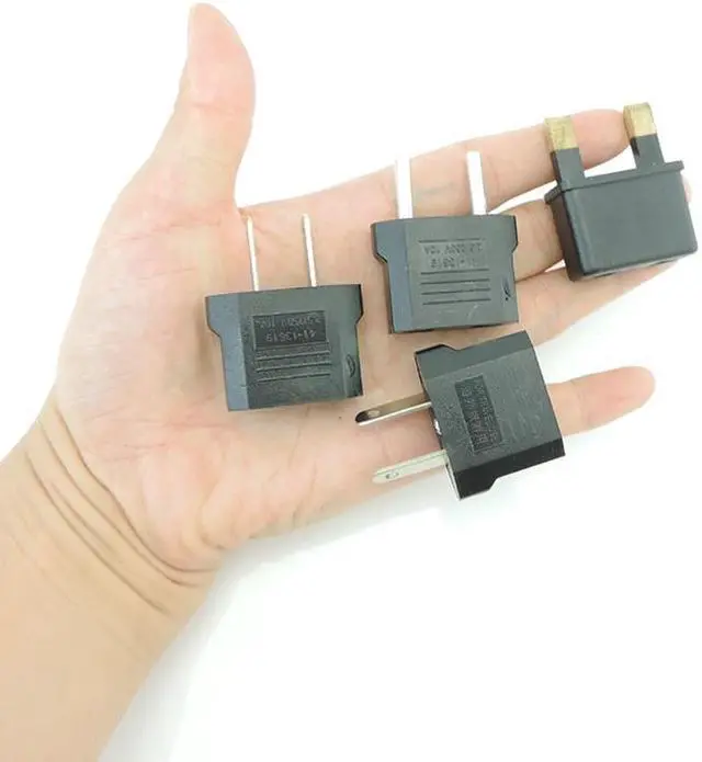 Alt view image 5 of 6 - 1/5pcs EU Plug Power Adapter Japan US To EU KR 250V 10A 4.8mm Travel Adapter Electric Power Plug Adapter Charger Sockets Outlet (AU)
(1pcs)