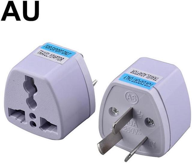 Alt view image 5 of 6 - Universal US/UK/AU/DE Plug Adapter USA To Euro Europe Travel Wall AC Power Charger Adapter Converter 2 Round Pin Socket (UK)
(5pcs)
