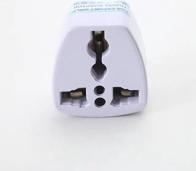 Alt view image 4 of 6 - 250V 10A 800W Universal EU GER US Plug Adapter European Germany Chinese Power Socket Conversion Converter Travel White Plug (5pcs)(US)