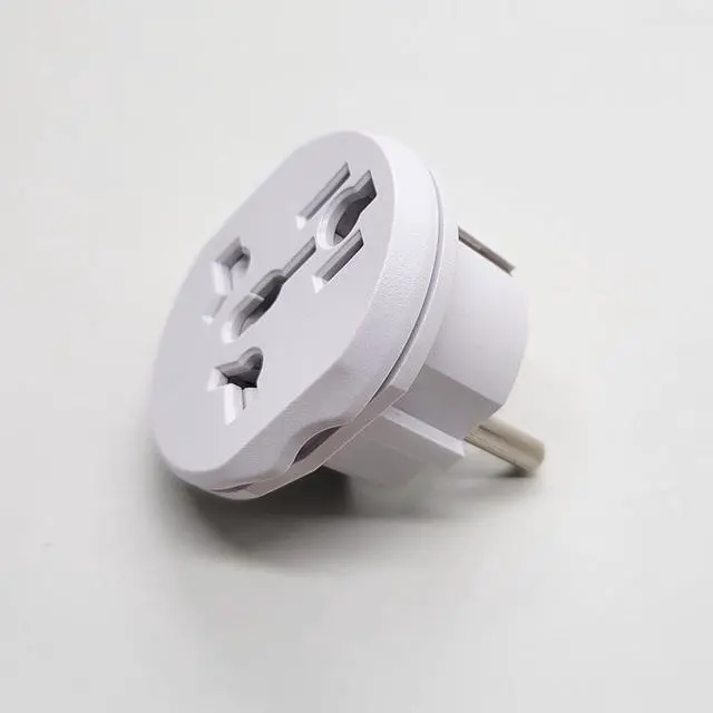 Alt view image 5 of 6 - EU Plug Adapter AU UK US To EU Euro Plug Adapter Converter European Travel Adapter Australia America China USA CN EU Sockets L