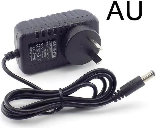Alt view image 5 of 6 - DC 5V 2A Power Adapter Supply AC to DC 100V-240V Converter Charger 2000mAh 5.5mm x 2.1mm US EU Plug for LED Strip CCTV Camer US plug