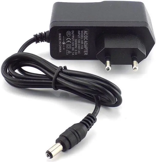 Alt view image 5 of 6 - 12V 1A 1000mA 100-240V AC to DC Power Adapter Supply Charger Charging adapter for CCTV Camera LED Strip Light US/EU/AU Plug L19 Plug type: EU Plug