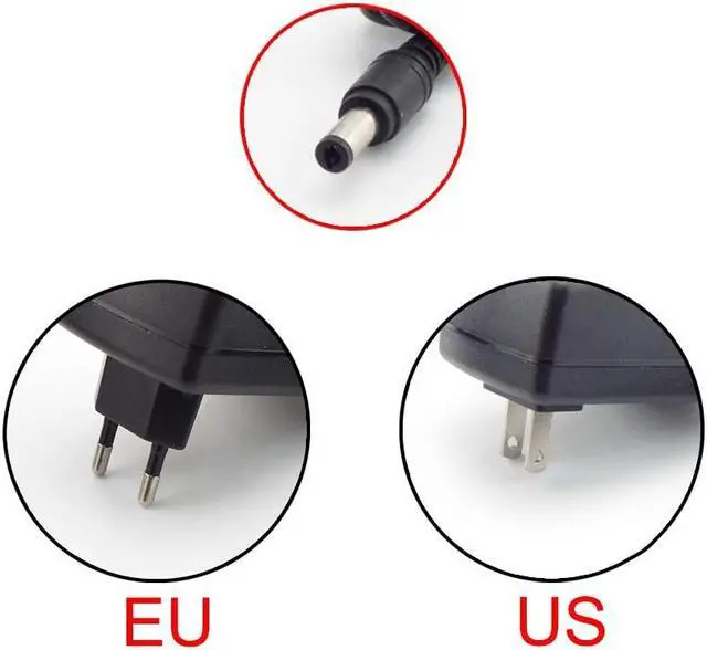 Alt view image 2 of 6 - 9V 3A 3000ma AC 110V 220V to DC 9V 3A Adapter Power Supply Converter charger switchLed Transformer Charging  9volt Universal (US plug)