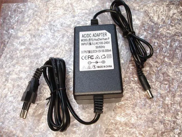 Alt view image 3 of 6 - Adjustable AC to DC 3-12V Universal Adapter 100-220V Voltage Regulated Power Supply Adatpor for CCTV Camera LED light strip (US plug)