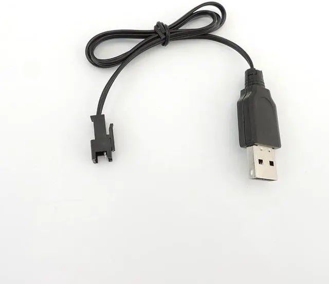 Alt view image 2 of 6 - 3.6V 3.7V 4.8V 250mA Battery USB Charger Cable 2P Forward Plug Remote Control Car USB Charger Electric Chargering  L1(3.6V)