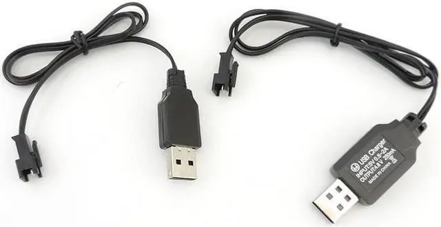Alt view image 6 of 6 - 3.6V 3.7V 4.8V 250mA Battery USB Charger Cable 2P Forward Plug Remote Control Car USB Charger Electric Chargering  L1(3.6V)