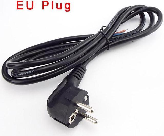 Alt view image 2 of 6 - 1.5m Power Cable Open End Rewired Laptop Power Supply Extension Cord For Electric Fan Vacuum Dishwashers Plug type: EU