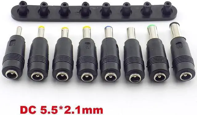 Alt view image 6 of 6 - Adjustable Power Adapter AC to DC 3V-24V 2A 2000ma with Display Screen Voltage Regulated DC 8 Plug Connect Universal Adapter Plug type: us