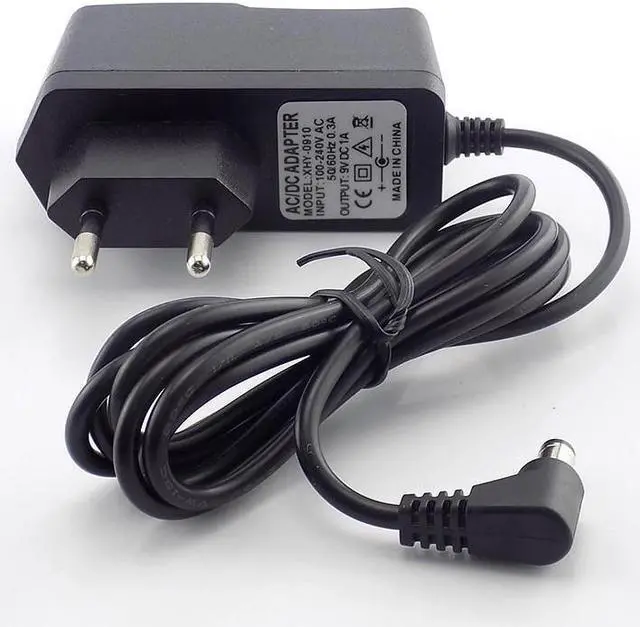 Alt view image 2 of 6 - AC 100V-240V to DC 9V 1A Power Adapter Cable Inside Negative AC Adaptor 1000ma Power Supply Plug Converter 5.5x2.5mm EU Plug