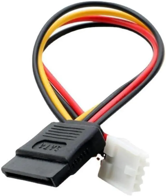 Alt view image 2 of 5 - PH 2.0mm 4Pin Small Type to 15Pin HDD SATA Power Supply Cable Cord 20AWG Wire For Industrial all-in-one HD Mini PC PDD (0.2m)