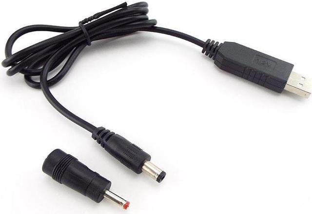 Alt view image 2 of 6 - DC 5V to DC 9V 12V Power Supply Boost Line Step UP Module USB Connector Adapter USB Cable 2.1x5.5mm 3.5x1.35mm Plug L19(9V with Connector)