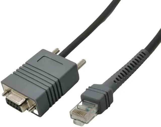 Alt view image 4 of 5 - LS2208 Scanner 2M RS232 Com Cable For Motorola Symbol Ls1203 Ls2208 Li2208 ls3008 Barcode Scanner Reader